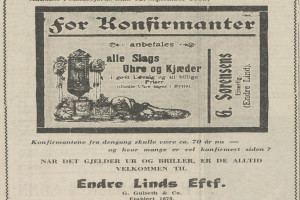 Bilde av Urmaker Endre Lind